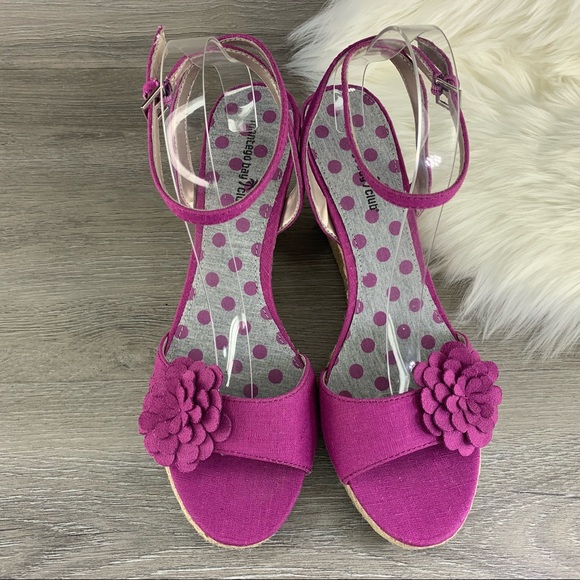 Montego Bay Club Canvas Upper Wedges Size 12 - Picture 8 of 8